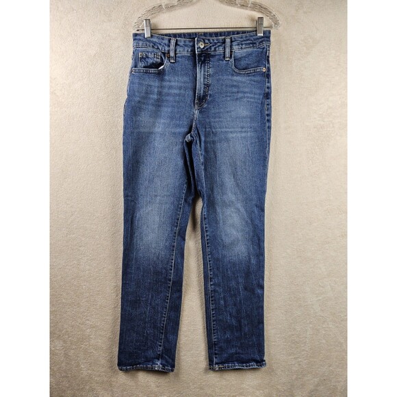 Old Navy High Rise OG Straight Denim Jeans Size 6 - Picture 1 of 4